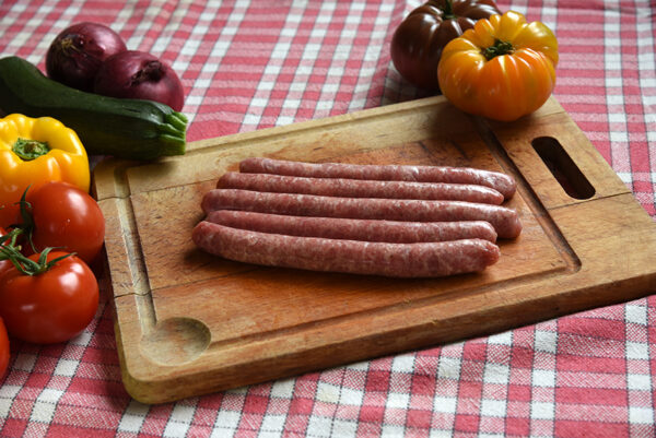 Saucisses de poulet BIO façon chipolata nature par 6